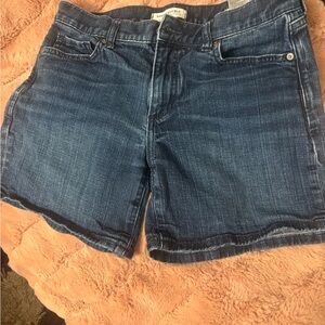 Banana Republic Dark Blue Jean Shorts
